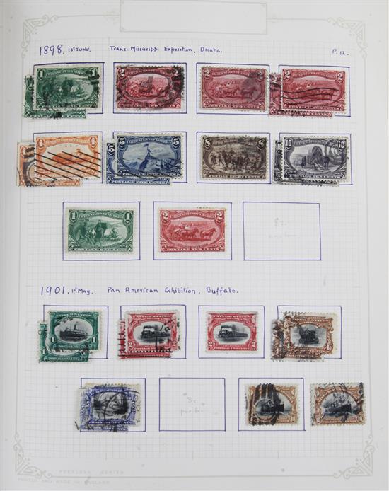 A large collection of stamps and covers